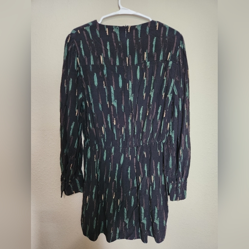 Zara Gabriela Abstract Mini Dress Size Large - Picture 6 of 7